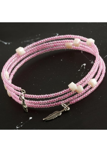 Helezon Kristal Boncuk Trend Bileklik