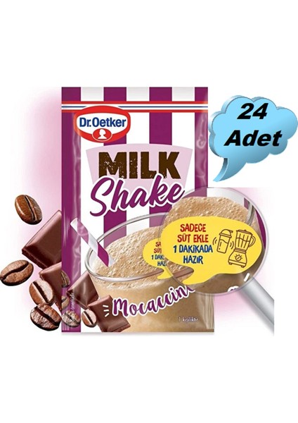 Dr.oetker Milkshake Mocaccino 18 G x 24 Adet