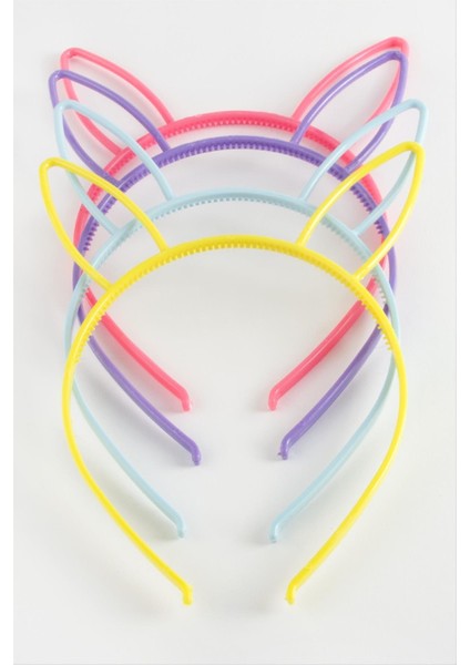 Tavşan Kulaklı Plasik Çocuk Taç