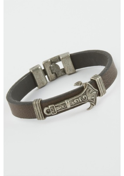 Çapa Suni Deri Bileklik