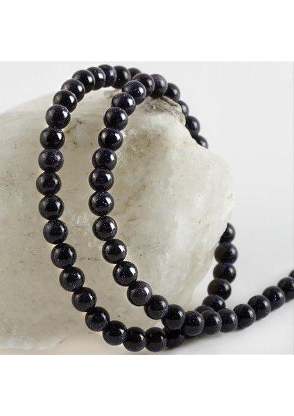 Lacivert Yıldız Taşı Parlak 6 mm