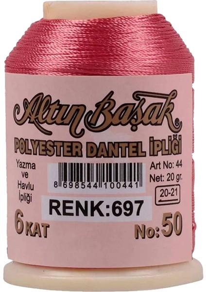3 Adet Altınbaşak Oya ve Dantel Ipi 20 gr - Royaleks - No: 697 modelleri
