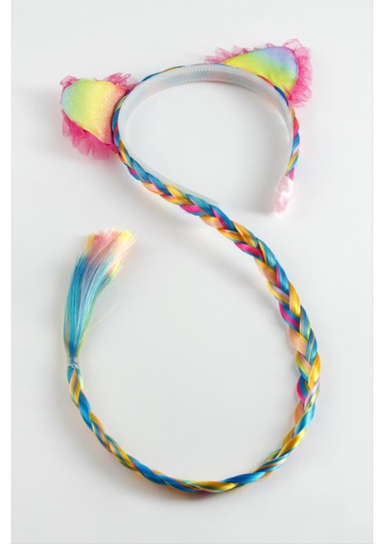 Örgülü Kulaklı Taç