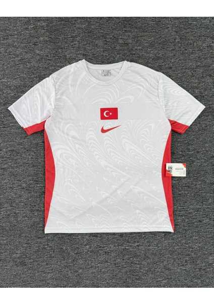 Türkiye Yeni Sezon Milli Takım Isimsiz Beyaz Forması