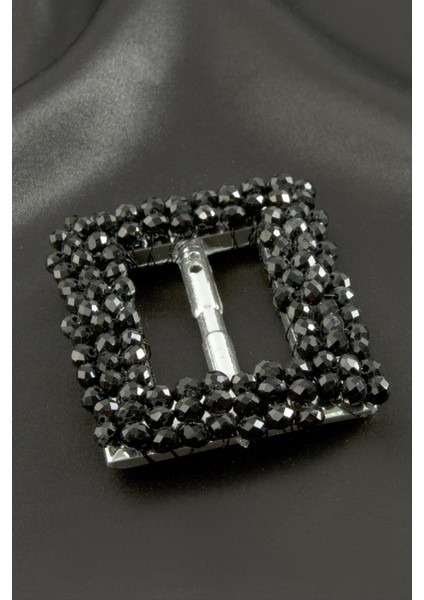 Dikdörtgen Taşlı Kemer Tokası 1 Adet