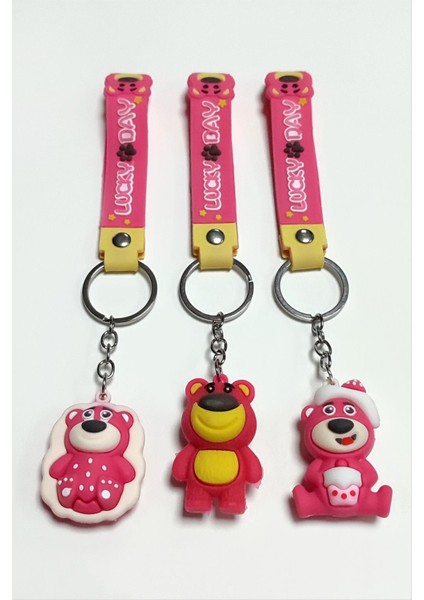 Ayıcık Silikon Anahtarlık