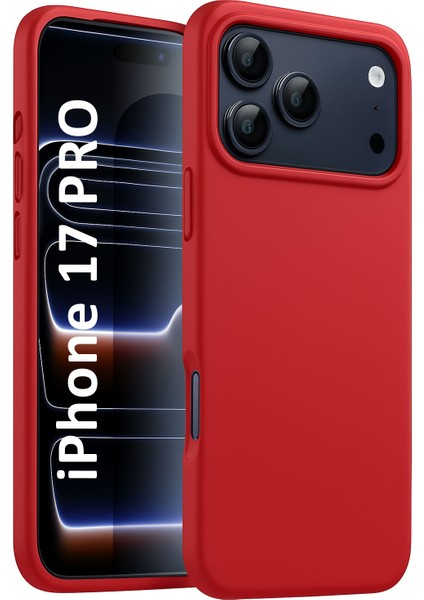 iPhone 17 Pro Kılıf Lansman Premium Silinebilir Silikon