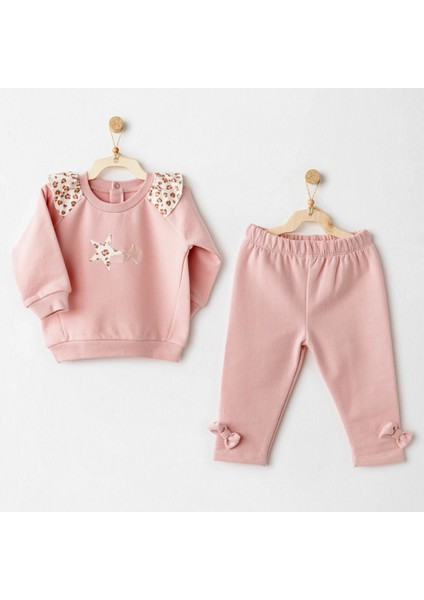 Andywawa AC26235 Little Leopard 2'li Takım Pink