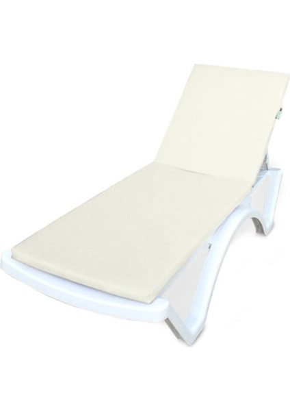 Bej Şezlong Minder Kılıfı 180X55, Şık ve Rahat Kullanım Sağlar.