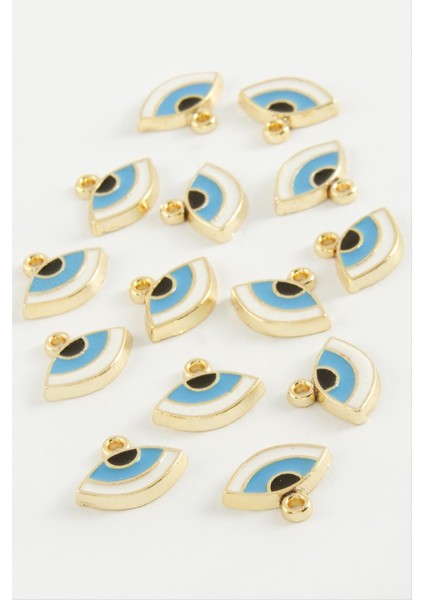 Göz Tek Kulplu Mineli Bileklik ve Kolye Ucu Aparatı 1 Adet