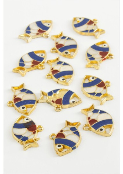 Balık Tek Kulp Mineli Bileklik ve Kolye Ucu Aparatı 1 Adet