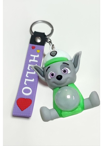 Köpek Işıklı Silikon Anahtarlık fiyatları