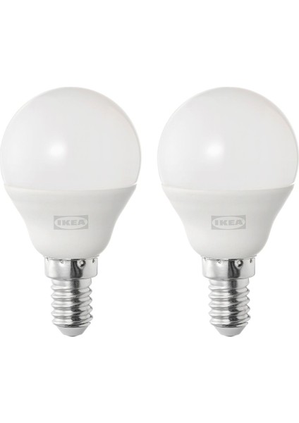 LED Ampul E14, Işık Rengi: Sıcak Beyaz (2700 Kelvin), 470 Lm