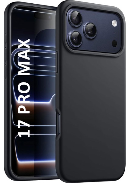 iPhone 17 Pro Max Kılıf Lansman Premium Silinebilir Silikon