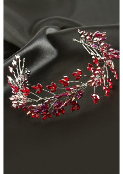 Kristal Taşlı Eğilebilir Saç Aksesuarı