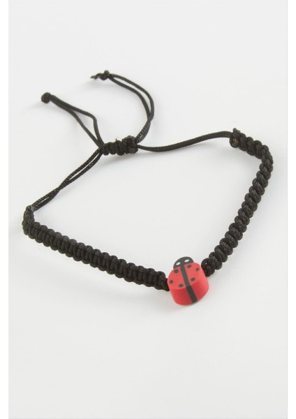 Uğur Böceği Makrome Örgülü Bileklik fiyatları