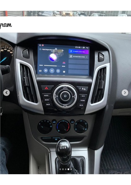 Ford Focus 3-4(2012-2017)-9''ANDROİD Gerçek 2+32 GB / 4 Çekirdek 1.6ghz / Wıfı 5.0ghz / Bt 5.4-Kablosuz Carplay-Ahd Hd Geri Görüş Kamera Hediye fiyatları