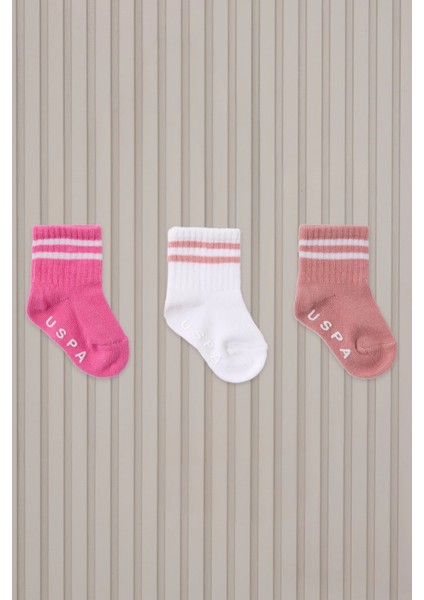 U.s. Polo Assn Bebek Çorap USB2206 Rose