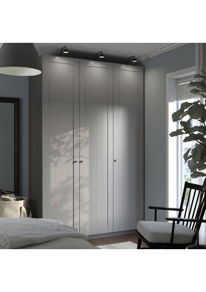 Pax Gardırop, Koyu Gri, 150X60X236 cm fiyatları