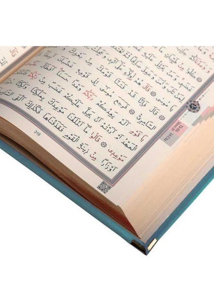 Hafız Boy Kadife Kuran-I Kerim (Gökyüzü Mavi, Elif-Vavlı, Mühürlü) fiyatları