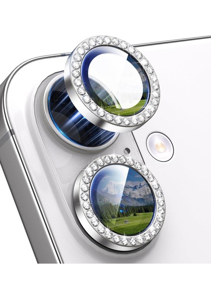 iPhone 17 Için Taşlı Kamera Lens Koruyucu | 9h Sertlik, Gösterişli Çizilmeye Dayanıklı Kamera Koruma