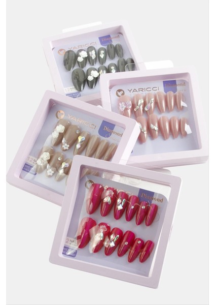 Yaricci Kedi Gözlü Takma Tırnak