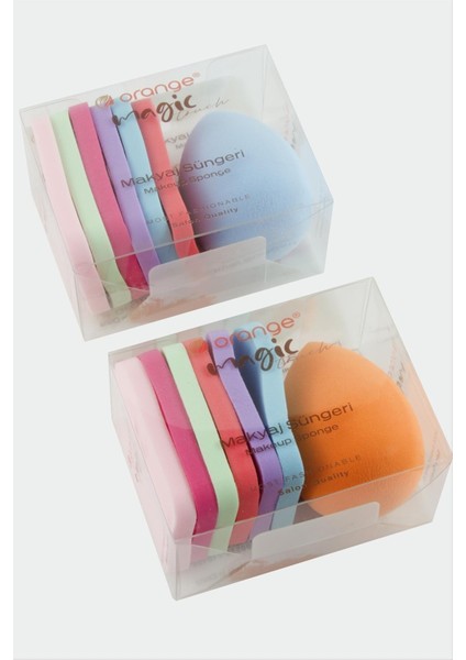 7 Adet Karışık Makyaj Süngeri modelleri