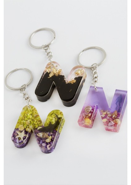 N Harfli Epoksi Anahtarlık fiyatları