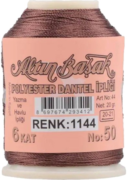 3 Adet Altınbaşak Oya ve Dantel Ipi 20 gr - Royaleks - No: 1144 modelleri