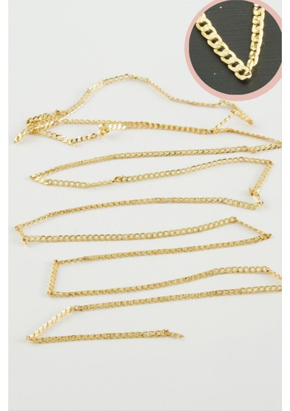 1 mm Düz Zincir 1 Metre