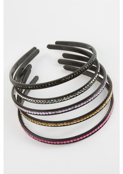 Taşlı Plastik Taç