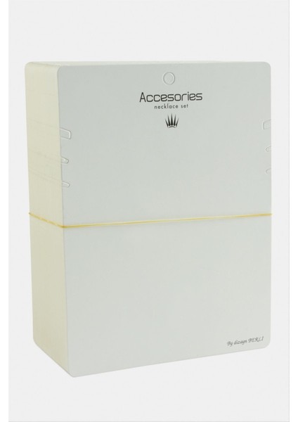 Kalın Set Kolye Kartı 100 Adet