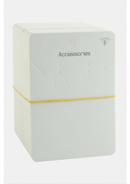 Dikdörtgen Set Kolye Kartı 200 Adet