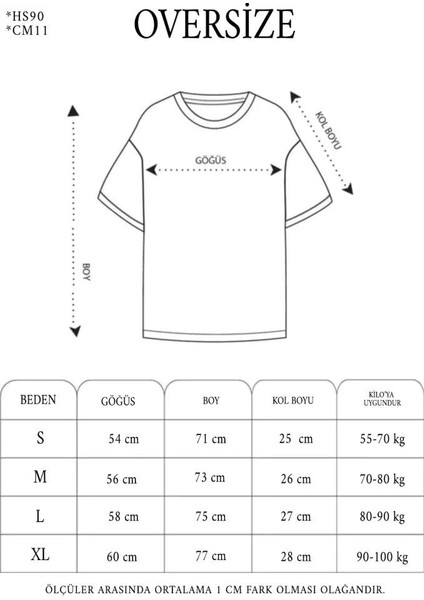 Unisex Basic Bisiklet Yaka Oversize T-Shirt - Gri fiyatları