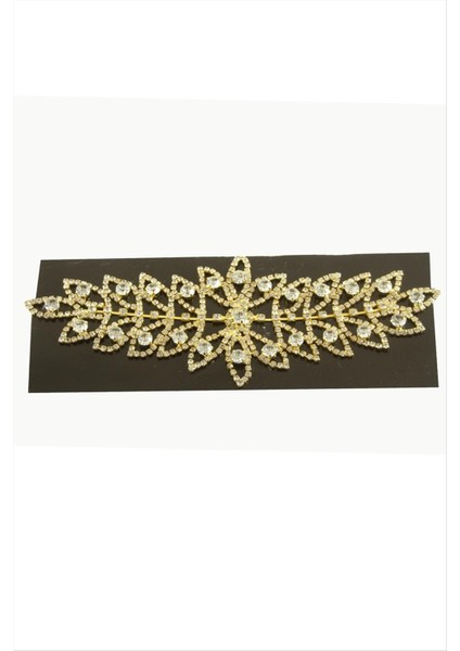 Oval Taşlı Alınlık Saç Aksesuarı