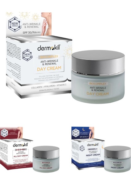 Anti Age All Day&night&day 3X50 ml Krem Set