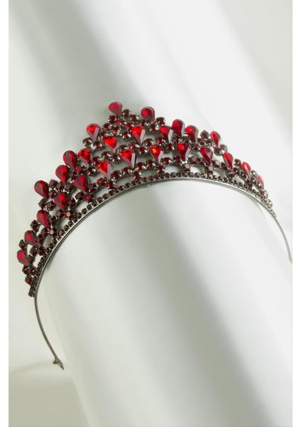 Lüks Taşlı Gelin Tacı