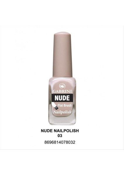 Gabrini Nude Oje