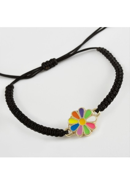 Papatya Makrome Örgülü Bileklik modelleri