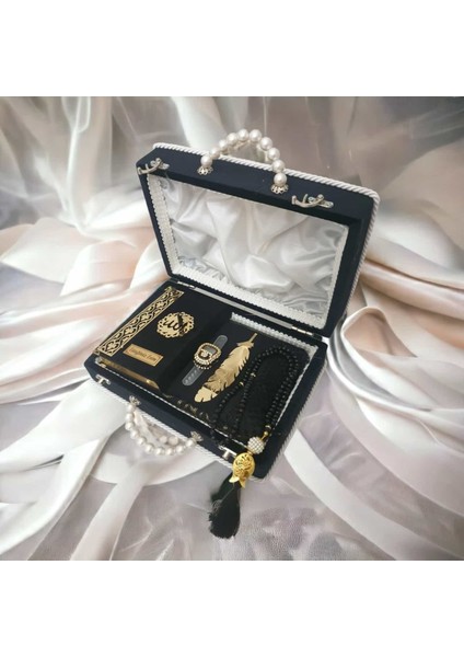 Dini Hediye Gelin Bohçası Çeyizlik Çanta Boy Kuranı Kerimsiyah modelleri