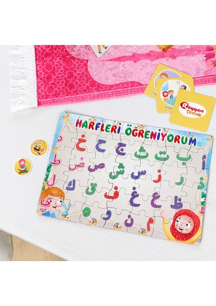 Dinimi Öğreniyorum Seti - Reyyan Model (Pembe) indirimleri