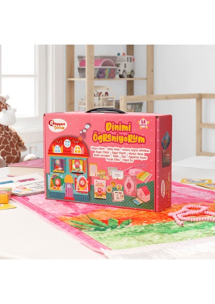 Dinimi Öğreniyorum Seti - Reyyan Model (Pembe)