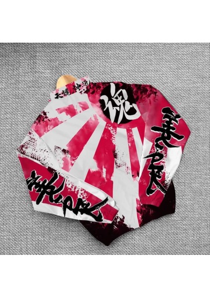 Unisex Dijital Baskılı Paraşüt Rüzgarlık - Renkli fiyatları