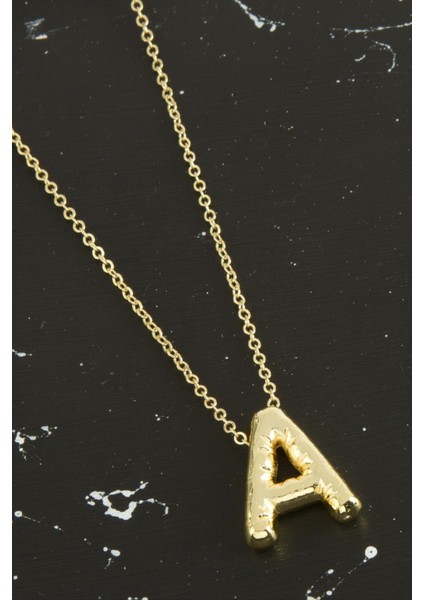 A Harfli Balon Kolye