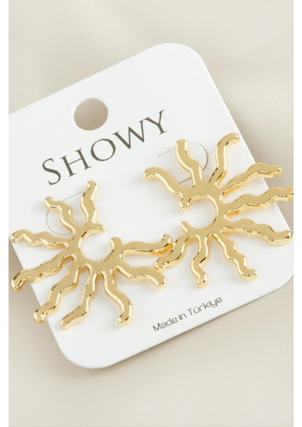 Güneş Yeni Sezon Metal Küpe