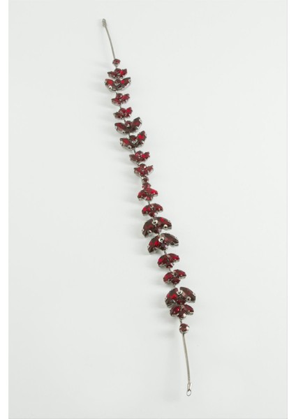 Kristal Taşlı Eğilebilir Saç Aksesuarı