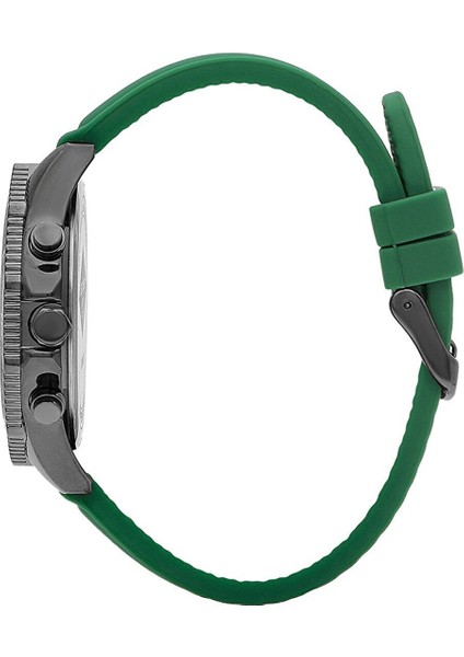 LC07848.077 Erkek Kol Saati | 45 mm Yeşil Kadran, Gri Çelik Kasa, Silikon Kordon fırsatları