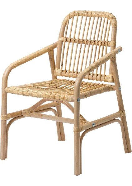Rattan Sandalye, Rattan, Mindersiz