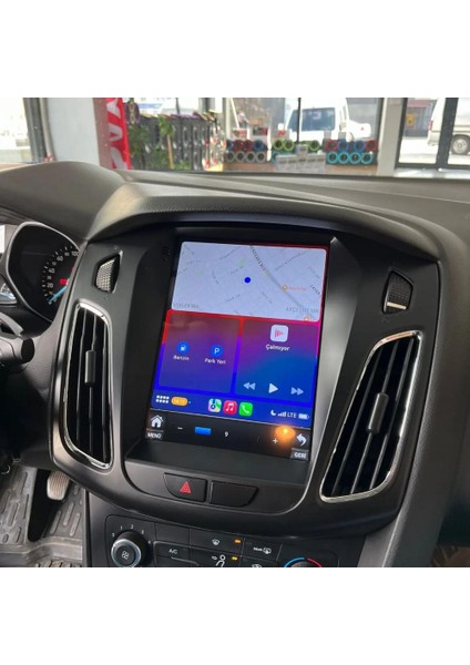 Ford Focus 3-4 TESLA(2012-2018)-9.7'' QLED Android Gerçek 4+64 GB / 4 Çekirdek 1.6ghz / Wıfı 5.0ghz / Bt 5.4-Kablosuz Carplay-Ahd Hd Geri Görüş Kamera Hediye fırsatları