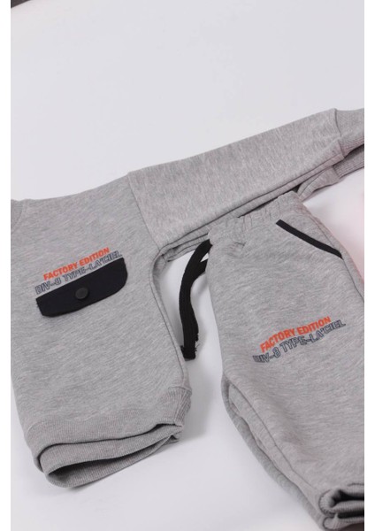 Lacıel Parıs Kapak Cepli Çocuk Takım